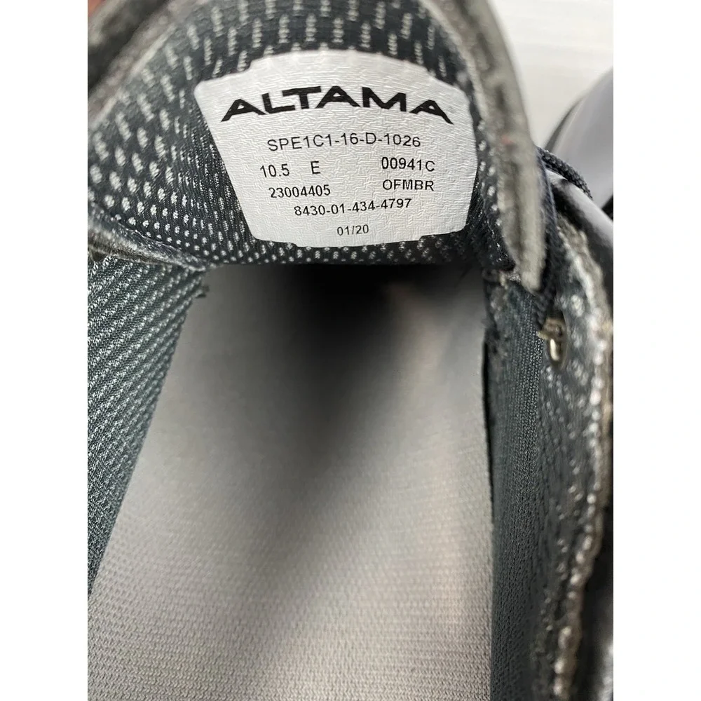 Altama Military Work Dress Oxford Shoes Uniform Men's 10.5E Black Leather 00941C